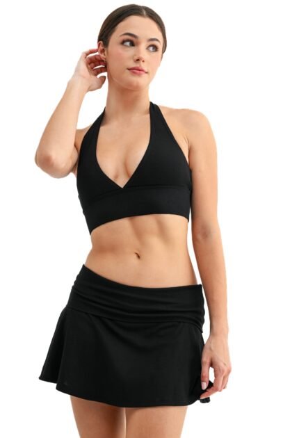 Ease Halter Top │ Black