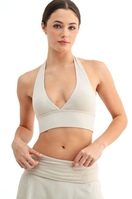 Ease Halter Top │ Cream